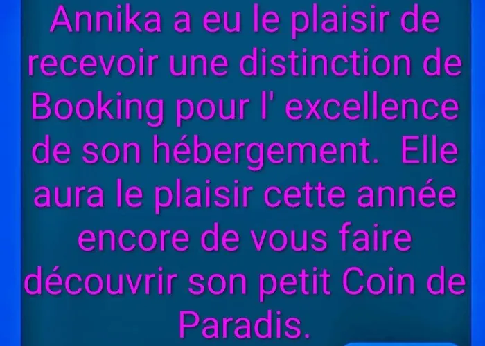 בית נופש Mon Coin De Paradis